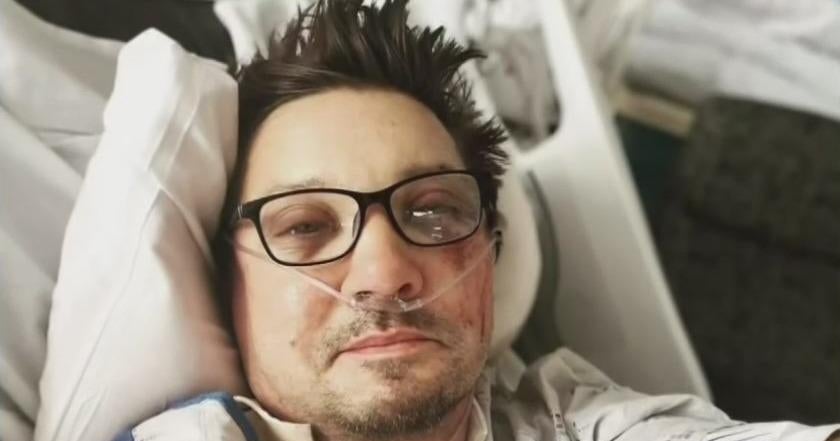 Jeremy Renner recovering at home after his snowplow accident