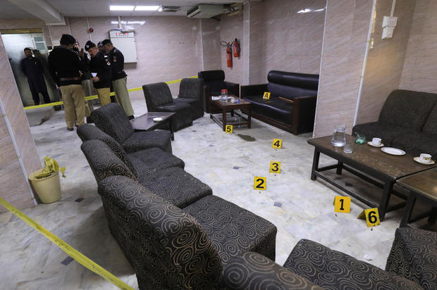 Gunman dressed as lawyer kills prominent attorney inside courtroom in Pakistan