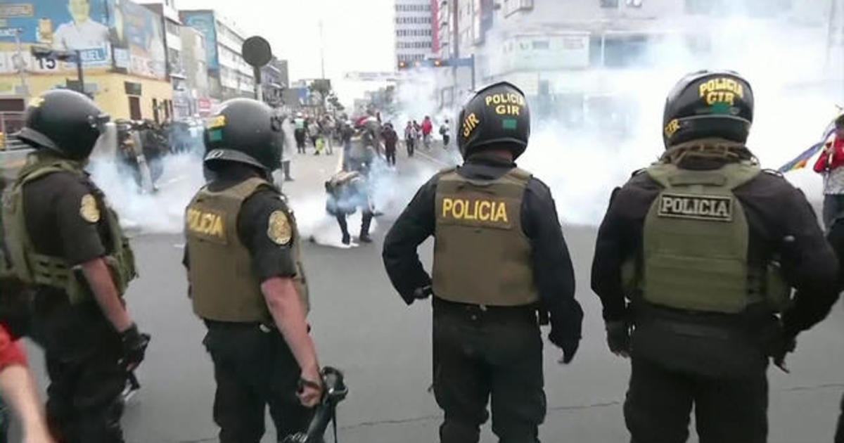 Peru's violent protests show no signs of slowing down CBS News