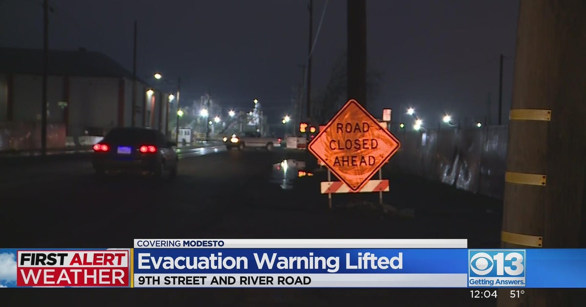 Stanislaus County lifts evacuation warning near Tuolumne River