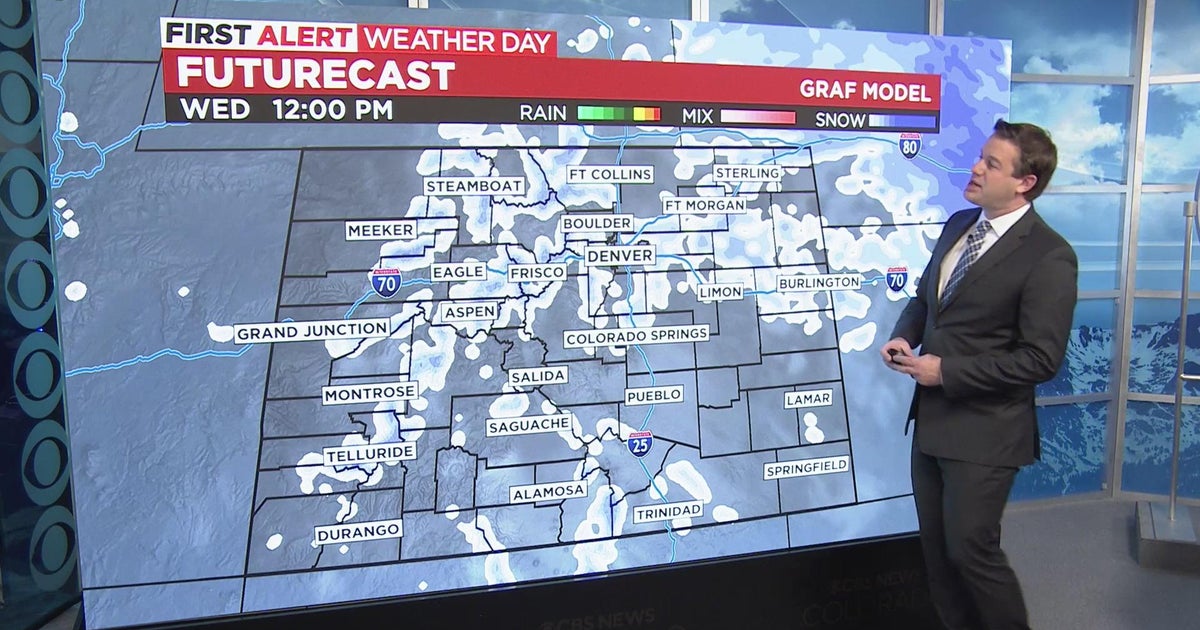 Winter storm continues through Wednesday afternoon - CBS Colorado