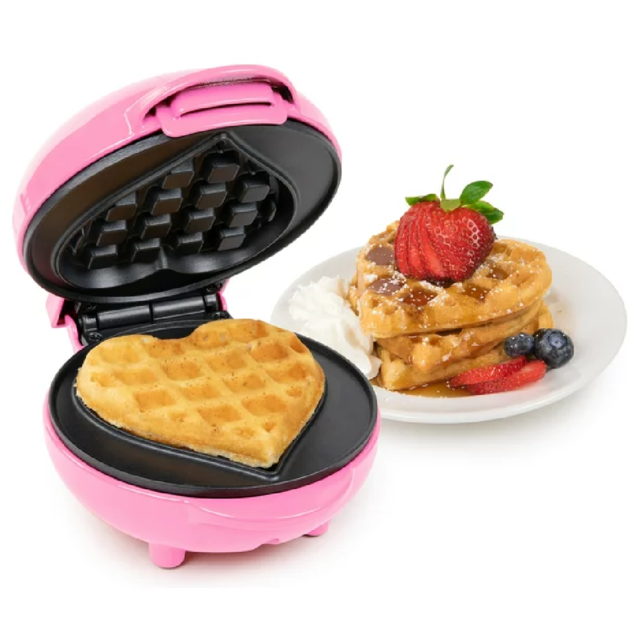 Mini Heart Waffle Maker