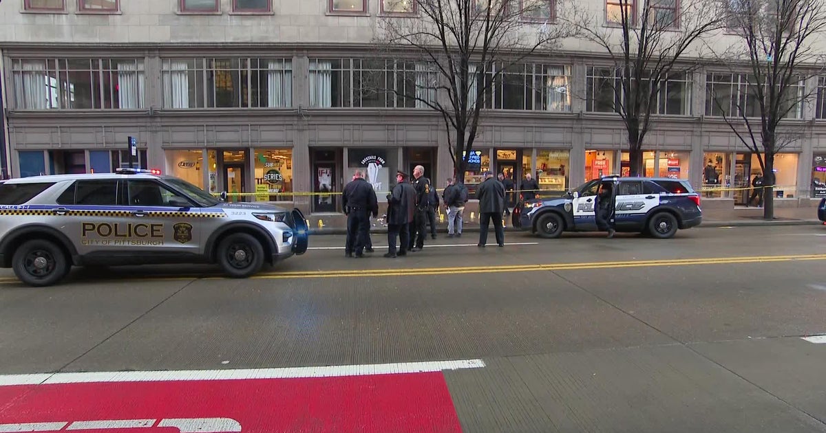 1 in critical condition after shooting in downtown Pittsburgh - CBS ...