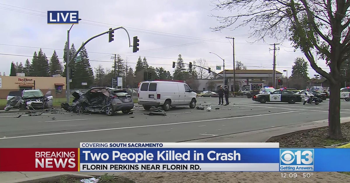2 people killed in south Sacramento crash CBS Sacramento