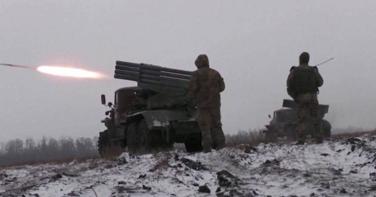 On the freezing frontlines in Ukraine as winter war grinds on