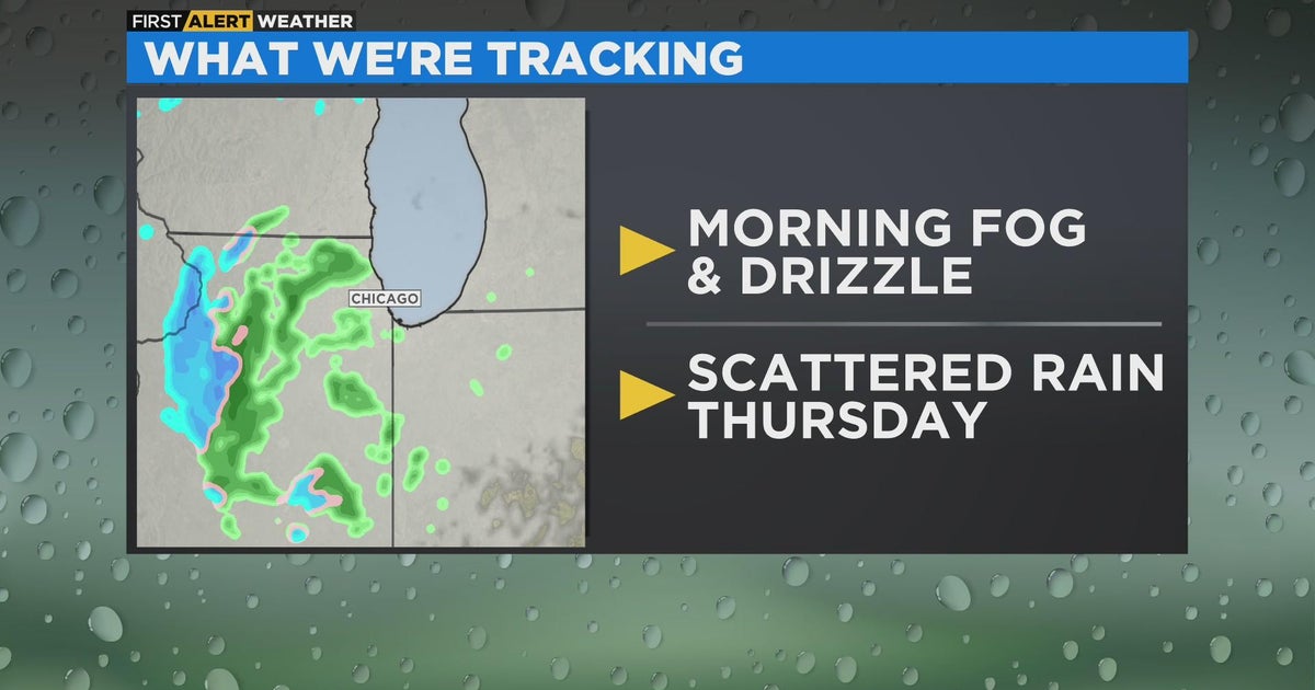 Chicago First Alert Weather: Morning fog and drizzle Thursday - CBS Chicago