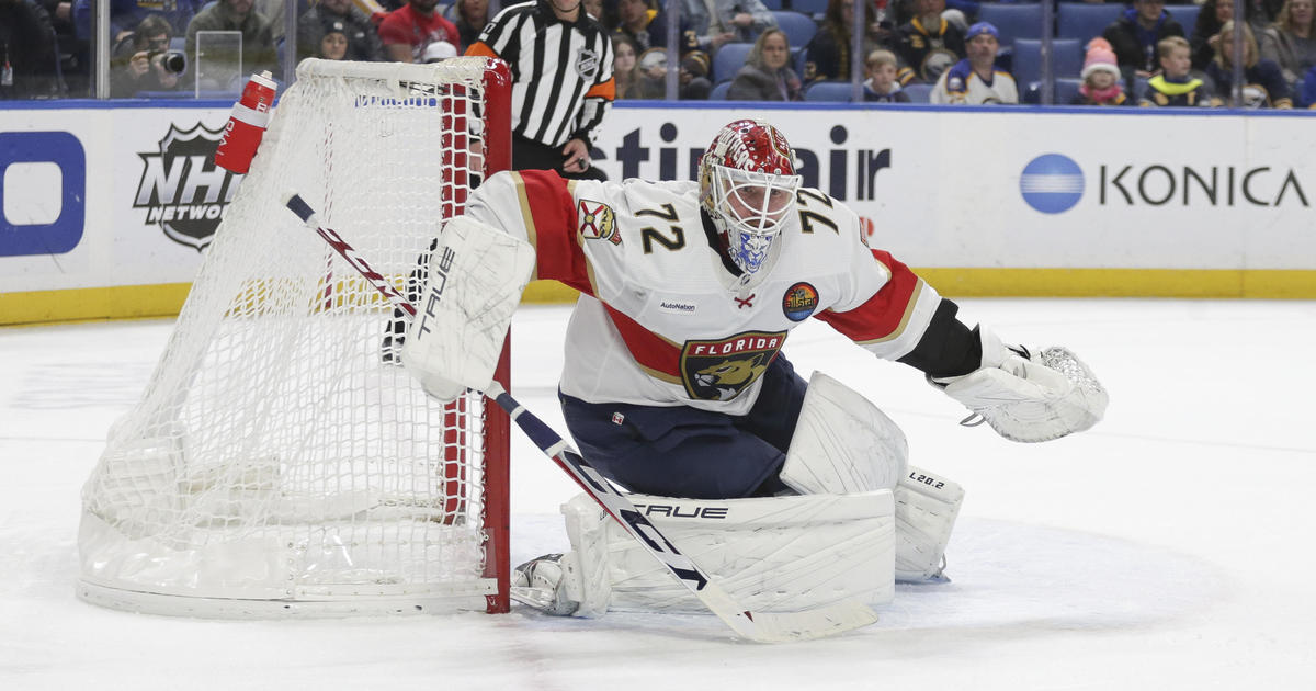 Bobrovsky pulled, other stars struggle as Panthers fall behind 2-0