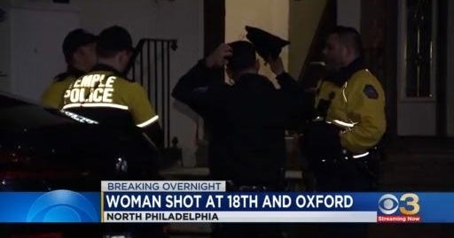 Weapon recovered after woman shot in North Philadelphia - CBS Philadelphia
