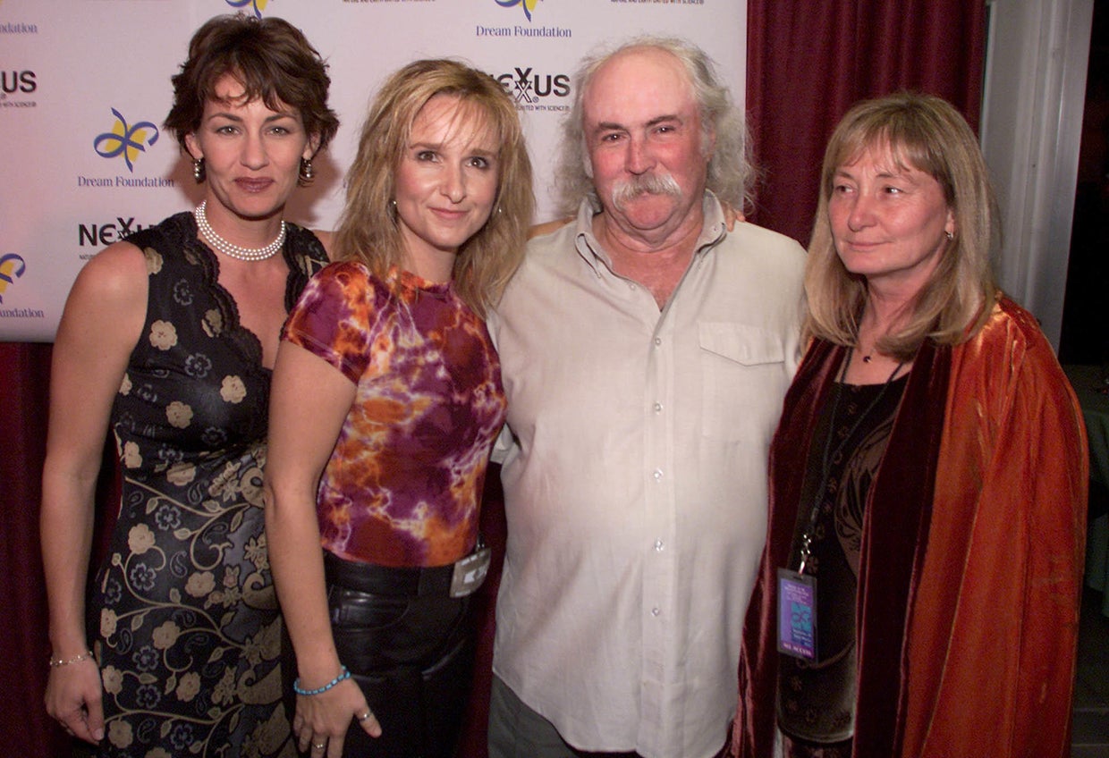 Melissa Etheridge remembers friend David Crosby, the biological father