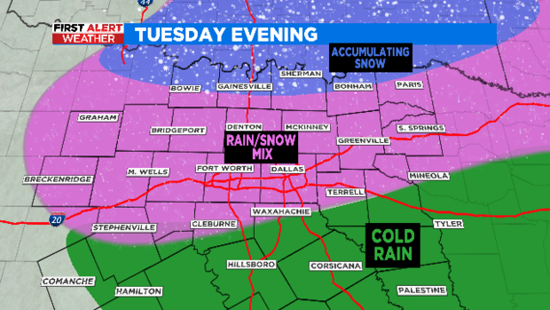 First Alert Weather Day called Tuesday ahead of cold temps, rain & snow mix 