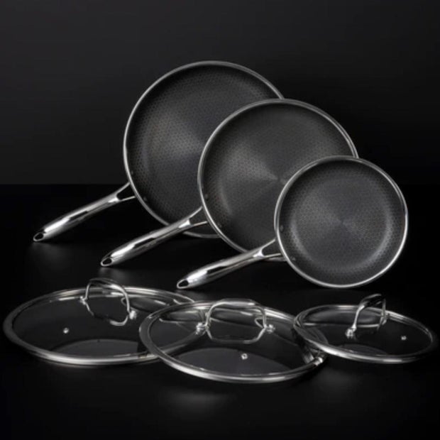 HexClad Hybrid Cookware Set