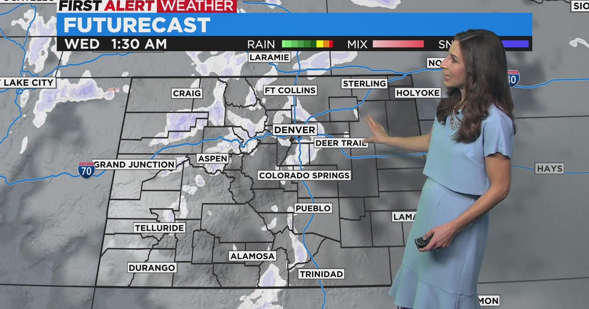 Cloudy and cold today with more light mountain snow - CBS Colorado