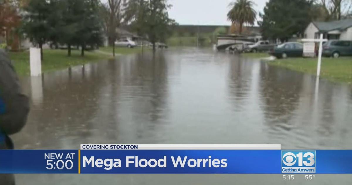 How prepared is Stockton in the event of a mega flood? CBS Sacramento