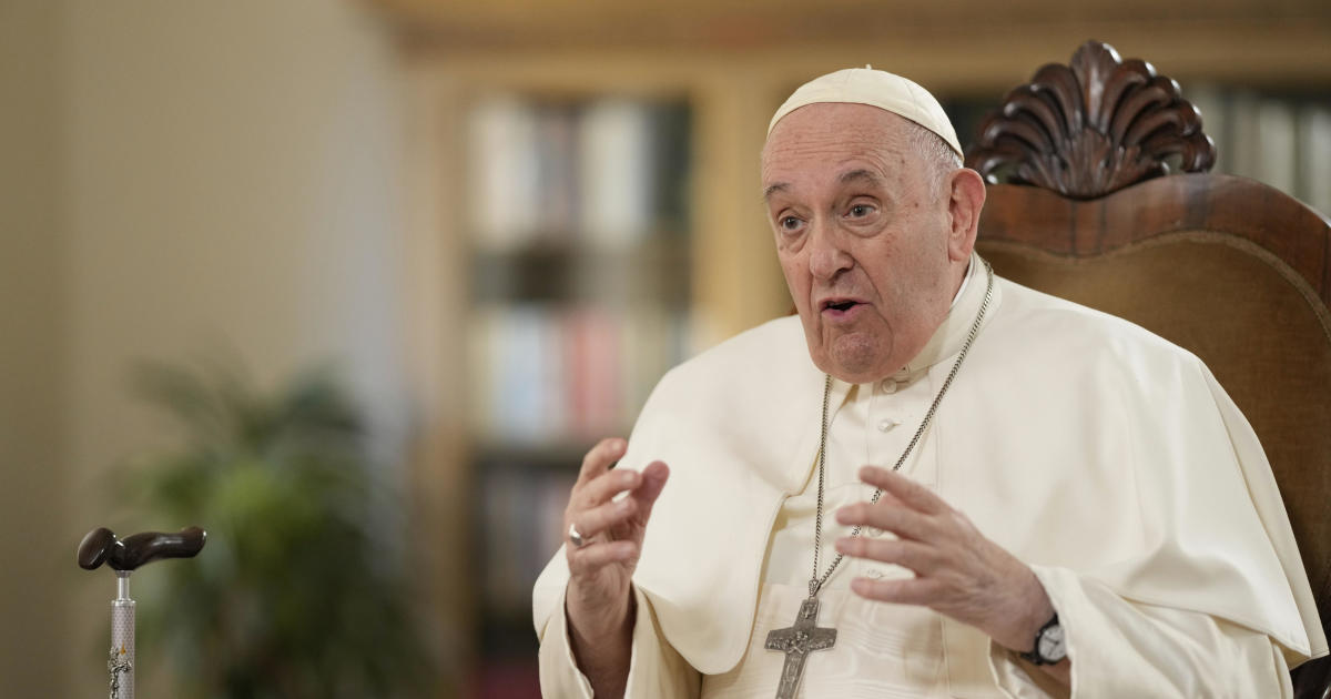 Pope Francis says gay intercourse is sinful but homosexuality “is not a crime.”