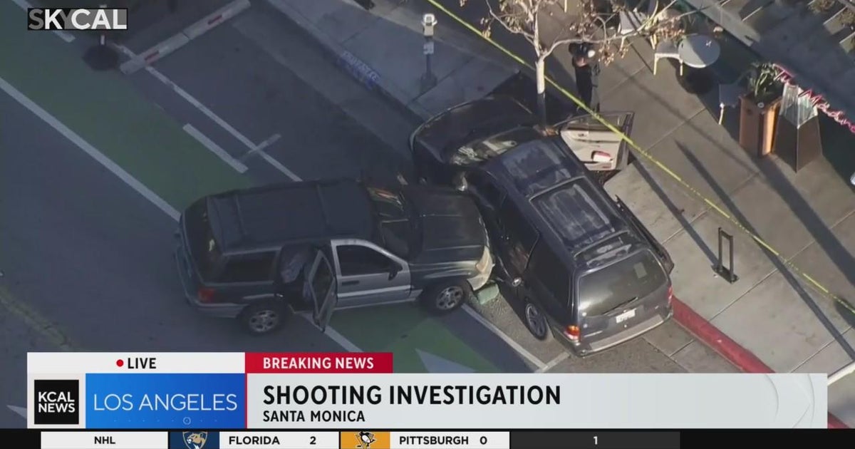 Shooting investigation underway in Santa Monica - CBS Los Angeles