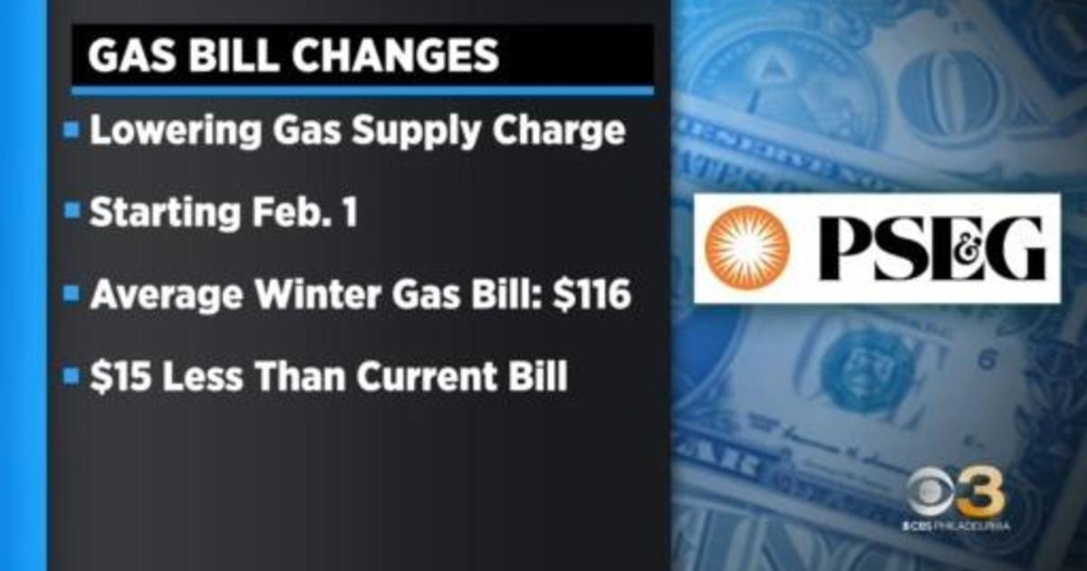 PSE&G announces its lowering gas supply charges CBS Philadelphia