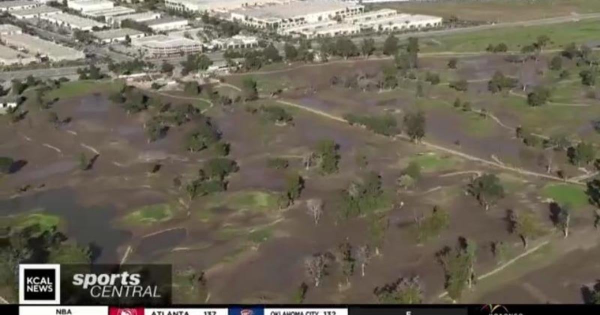 Rains Wreak Havoc On Buenaventura Golf Course - CBS Los Angeles