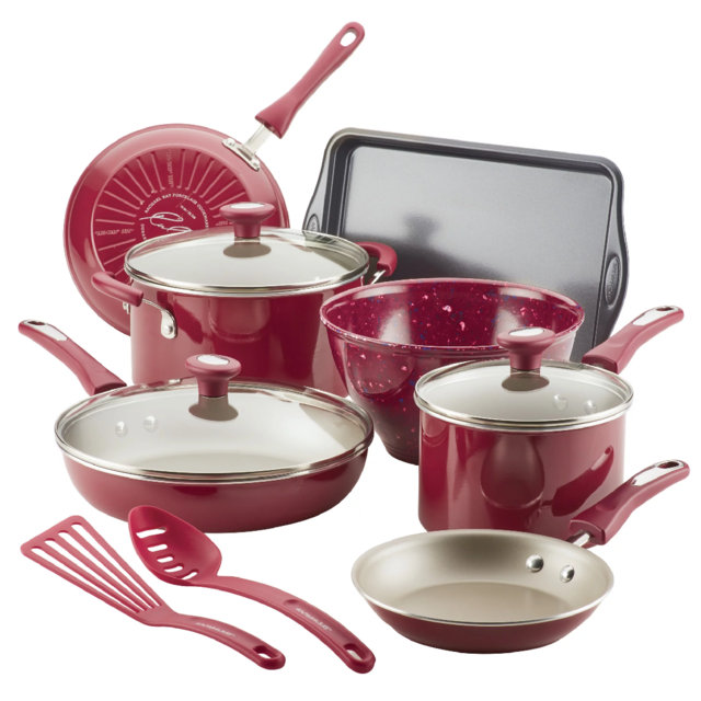 This 12-piece Rachael Ray cookware set is almost half-off at Walmart right  now - CBS News