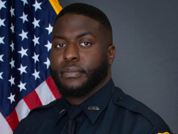 Former Memphis officer Emmitt Martin III is seen in an undated photograph. He was terminated with four other officers after their involvement in a traffic stop that ended with the death of Tyre Nichols. 