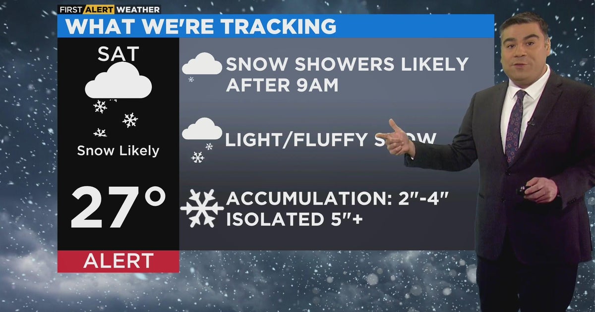 Chicago First Alert Weather: Cold, then more snow - CBS Chicago