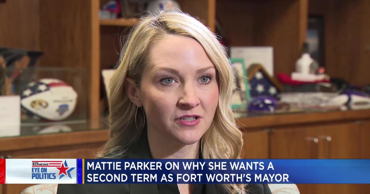 One On One With Fort Worth Mayor Mattie Parker Cbs Texas 