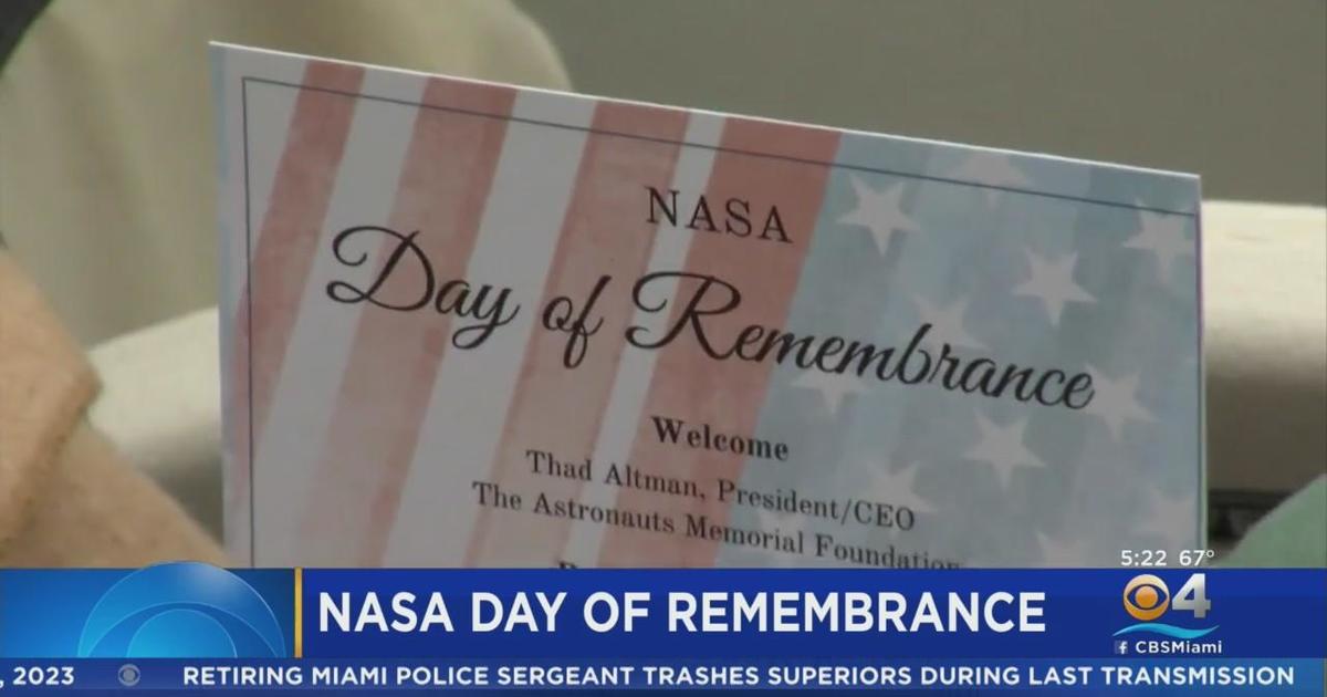 NASA Day of Remembrance CBS Miami