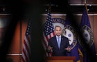 House Minority Leader Jeffries Holds Weekly Press Conference On Capitol Hill 