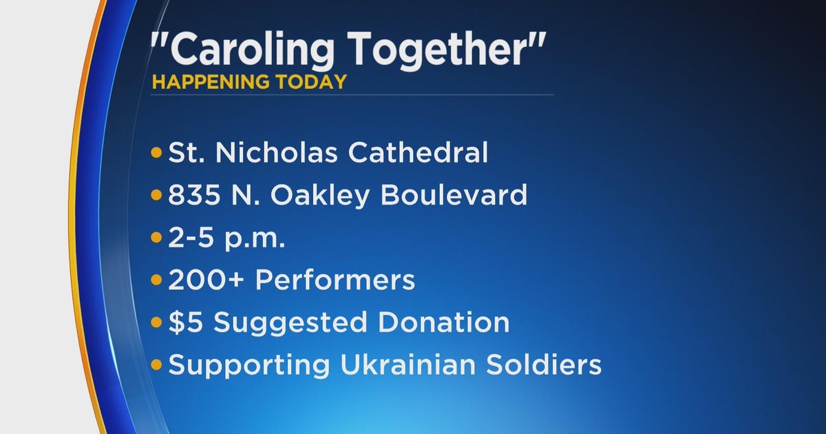Ukrainian Community Hosting Caroling Together Festival Sunday CBS Chicago