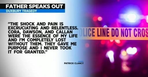 Patrick Clancy speaks out for first time since death of his three