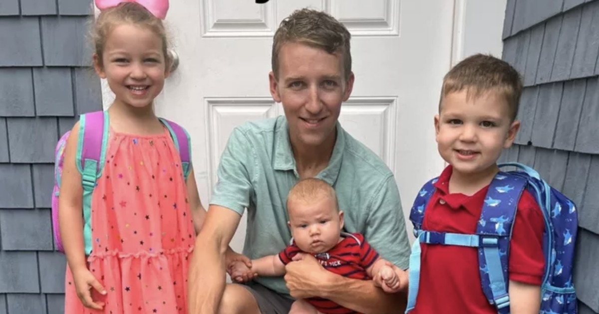 Patrick Clancy husband of woman accused of strangling three kids speaks out – CBS News