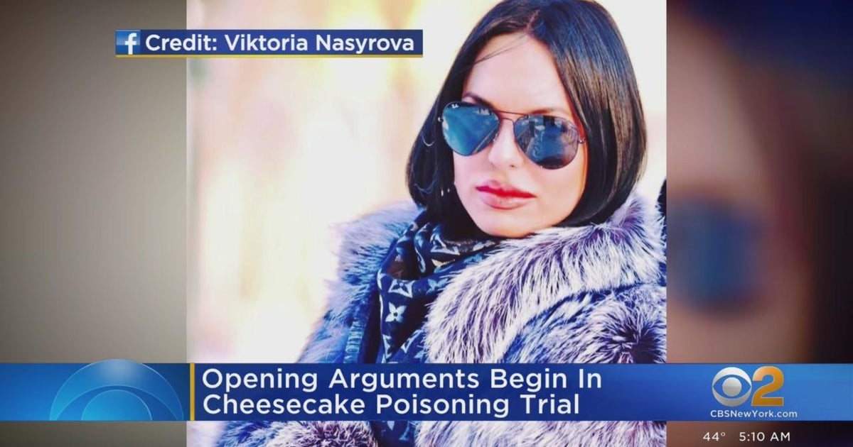 Opening statements in cheesecake poisoning trial CBS New York