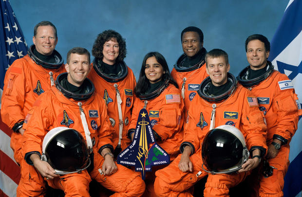 FILE PHOTO Space Shuttle Columbia crew 
