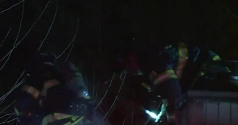1 person detained on suspicion of arson after attic fire in Sacramento