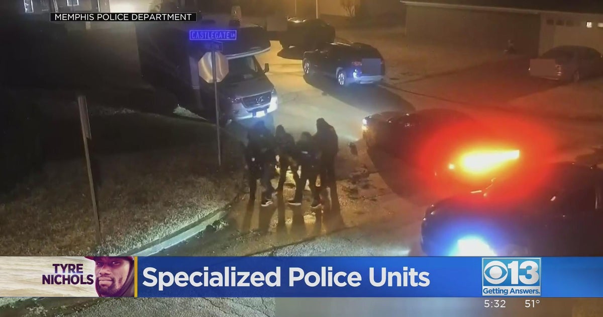 Does Sacramento have a specialized police unit like the Memphis unit that killed Tyre Nichols?