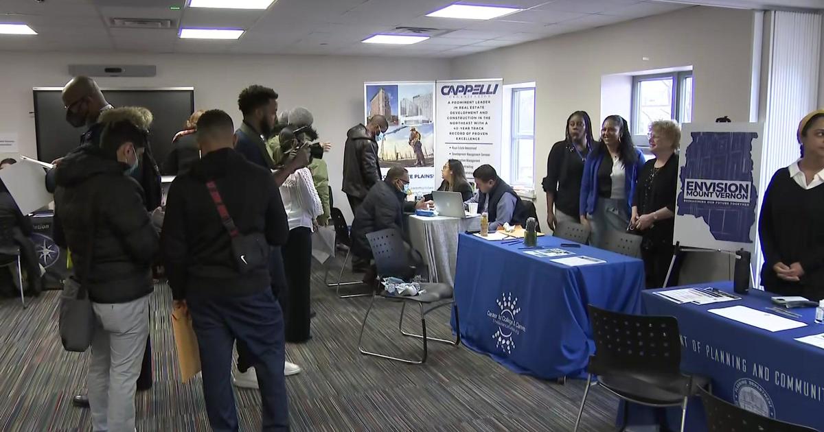 Mount Vernon holds networking event for skilled trade jobs CBS New York