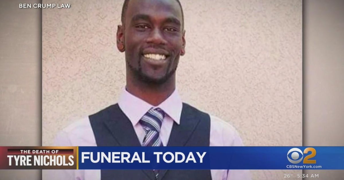 Funeral today for Tyre Nichols CBS New York