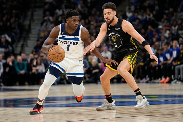 Warriors Timberwolves Basketball 