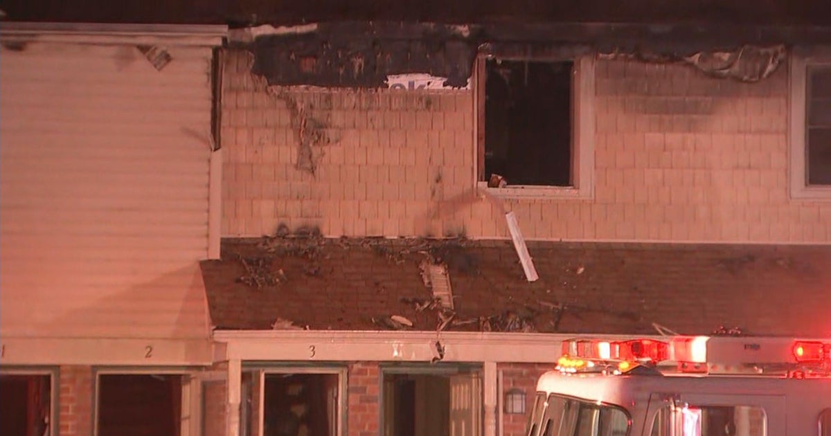 2 hospitalized after fire at Pa. condo complex CBS Philadelphia