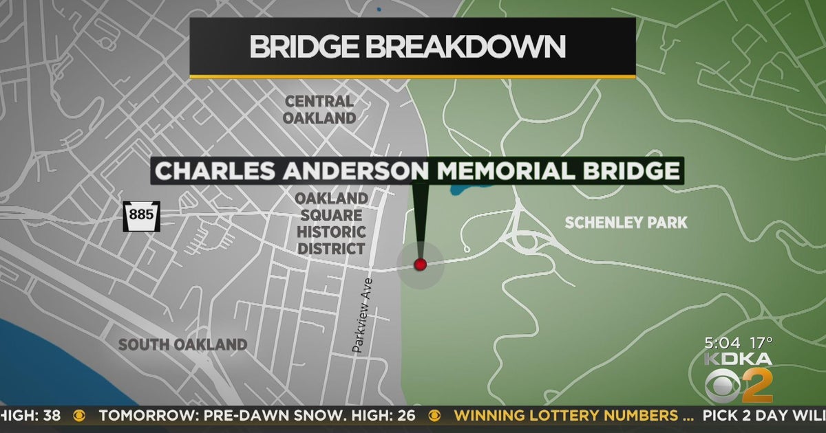 Charles Anderson Memorial Bridge to close for months - CBS Pittsburgh