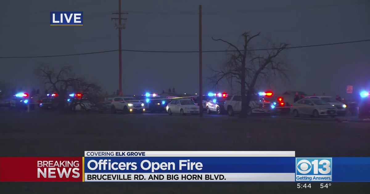 Officers open fire on homicide suspect in Elk Grove
