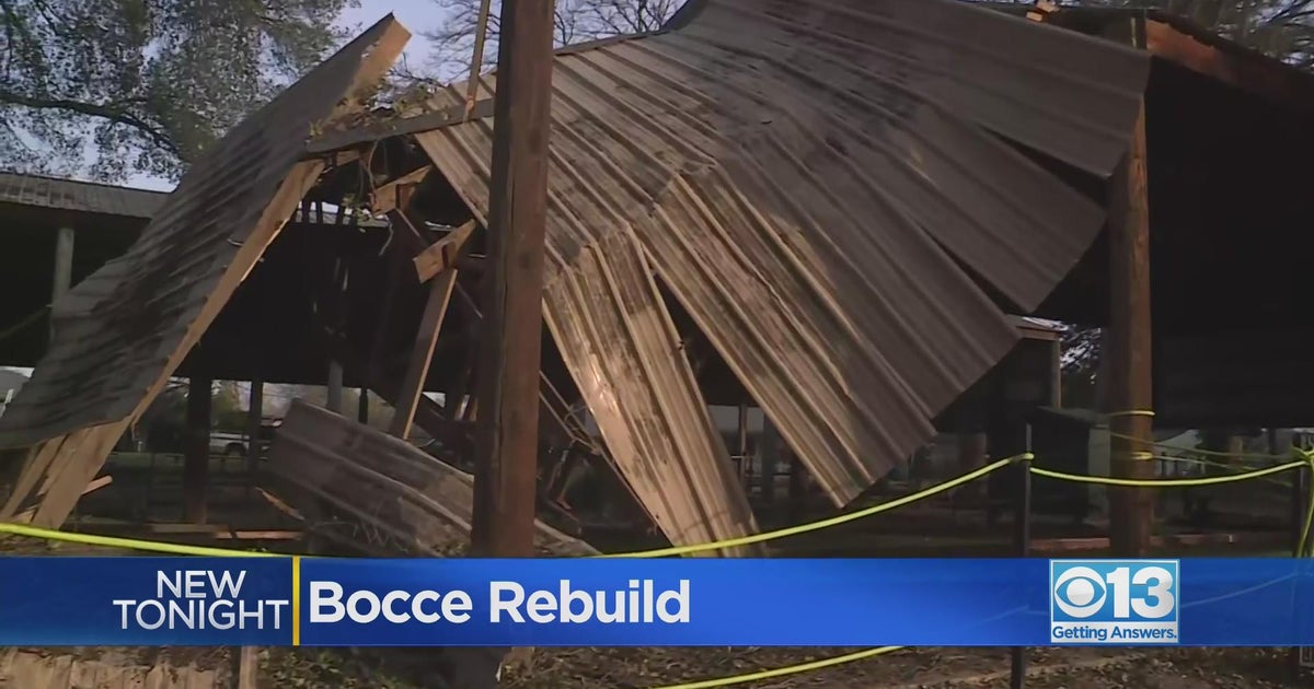 Bocce ball club in rebuild mode after recent storms