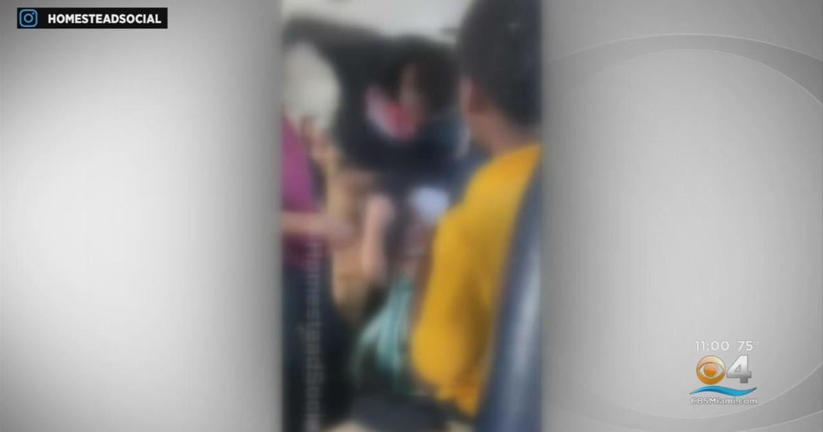 Students beaten up inside school bus in Homestead