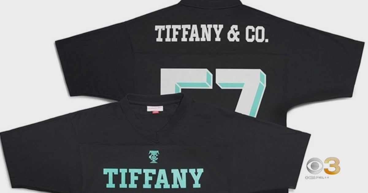 Tiffany & Co. x NFL x Mitchell & Ness Football Jersey Black