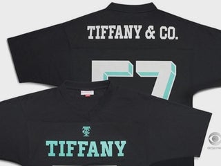 シャツ TIFFANY NFLMitchell&Nessfootball jersey Tiffany & Co. x NFL x Mitchell & Ness Football Jersey Black