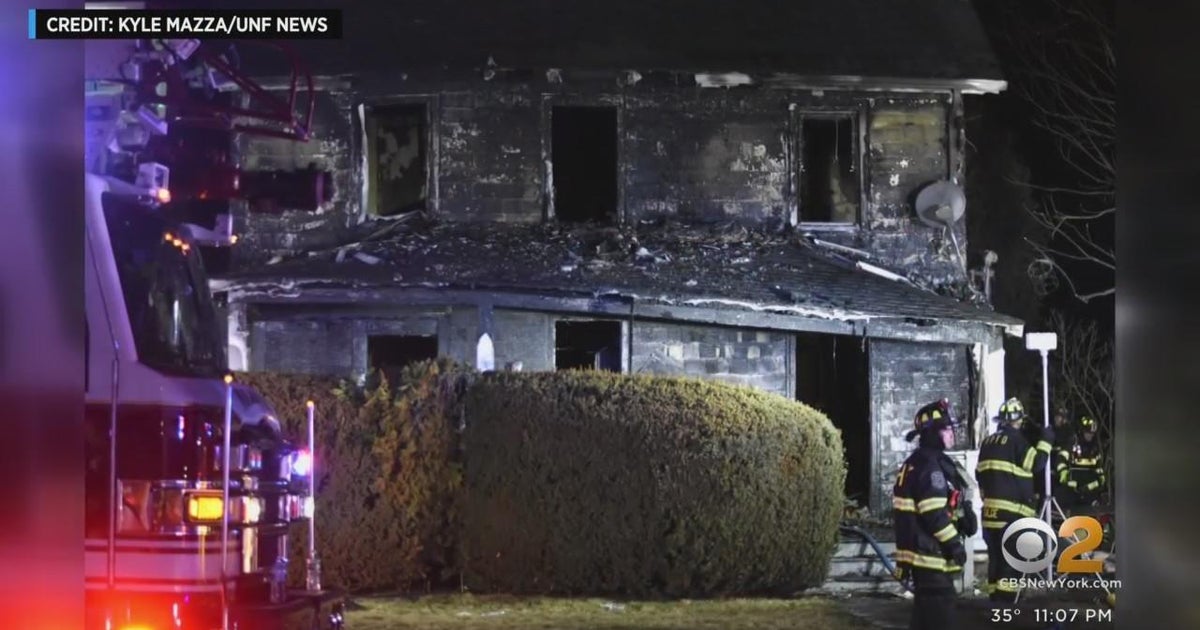 Deadly fire under investigation in Midland Park, New Jersey CBS New York