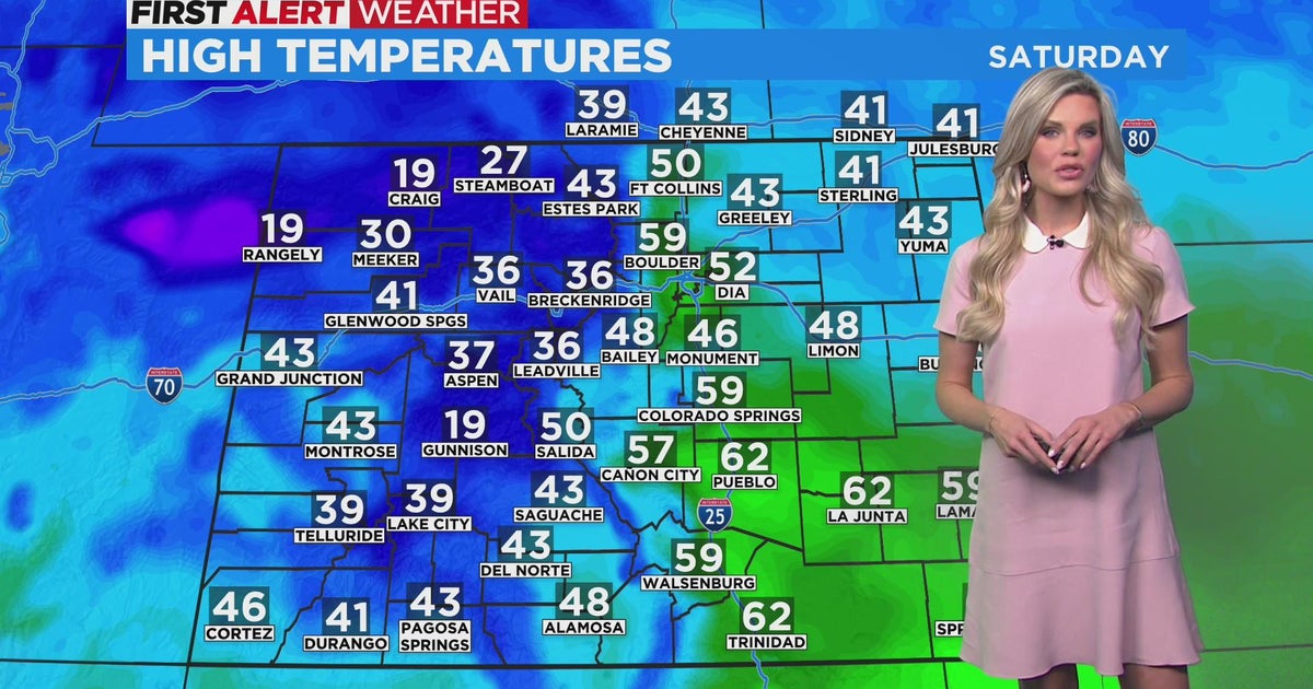 Warmer And Mild Weekend For Colorado Before More Snow - CBS Colorado