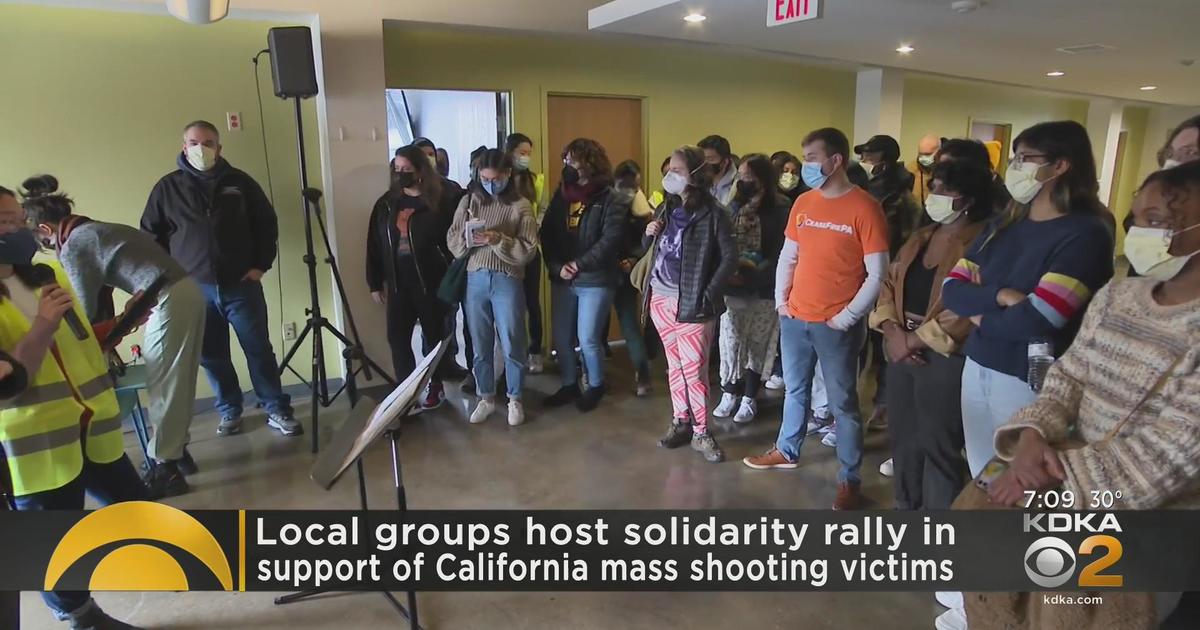 Local groups host solidarity rally in support of California mass shooting victims