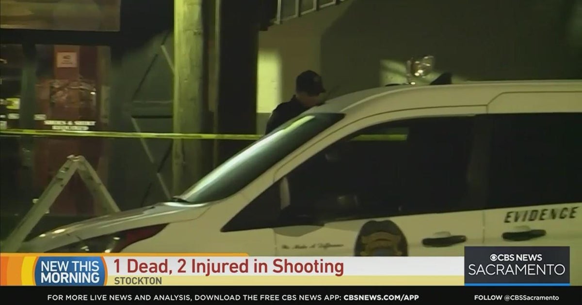 1 dead, 2 injured in Stockton shooting