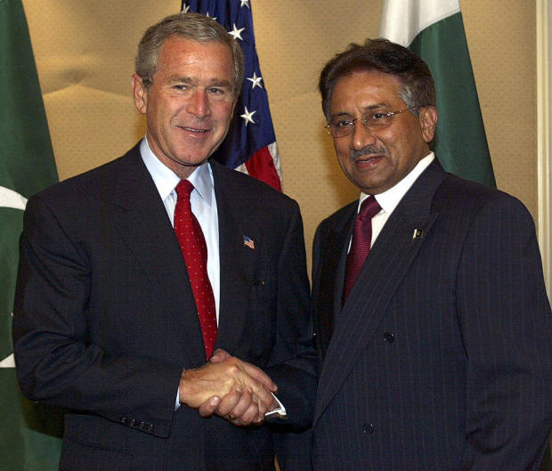President George W. Bush In Pakistan 