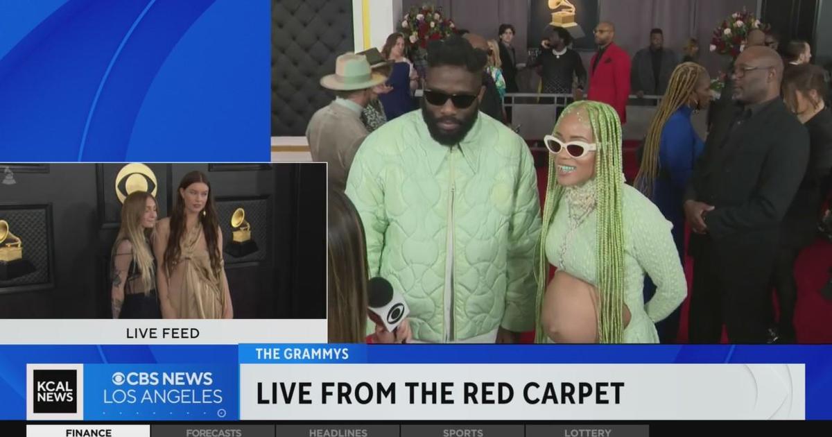 Grammys Red Carpet Tobe Nwigwe CBS Los Angeles